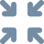 Compress Arrows SVG Icon